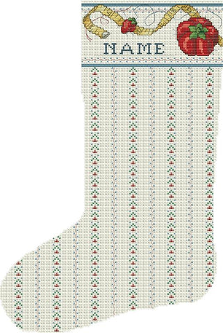 Seamstress Cuff Heirloom Stocking - Kooler Design Studio