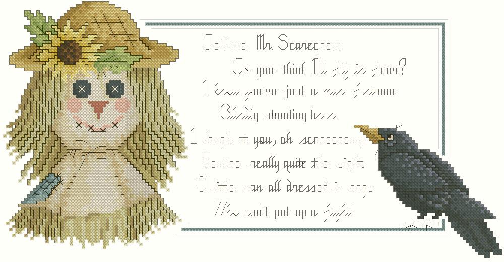 Mr. Scarecrow - Kitty & Me Designs