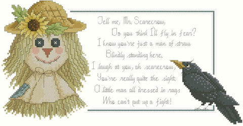 Mr. Scarecrow - Kitty & Me Designs