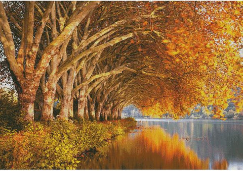 Baldneysee Autumn (Large) - Artecy Cross Stitch