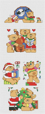 Christmas Bear Ornaments - Kooler Design Studio