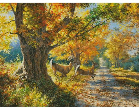 Morning Run (Large) - Artecy Cross Stitch