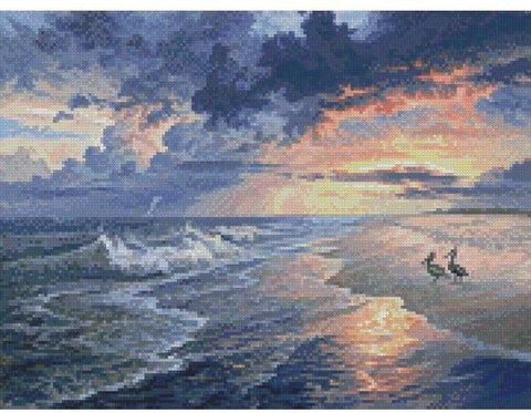 Mini Pelican Beach - Artecy Cross Stitch