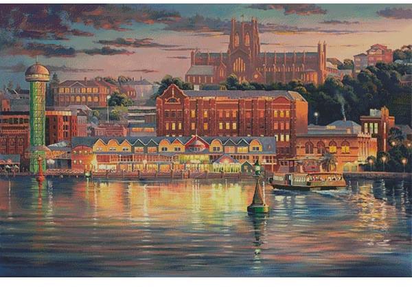 Harbour Lights (Large) - Artecy Cross Stitch