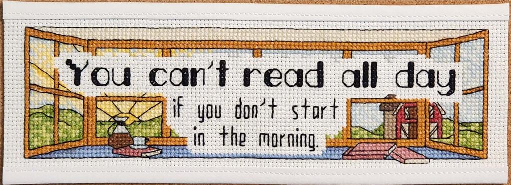 Start In The Morning - Rogue Stitchery