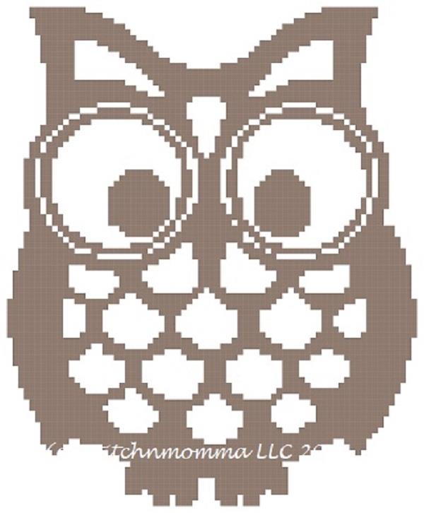 Owl Silhouette - Stitchnmomma