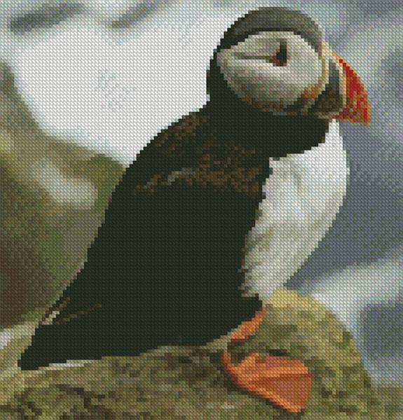 Puffin (Medium) - Artecy Cross Stitch
