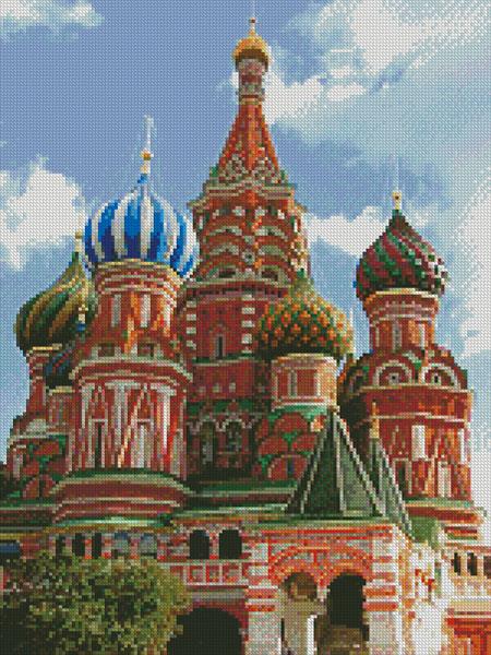Mini Saint Basil's Cathedral 2 - Artecy Cross Stitch