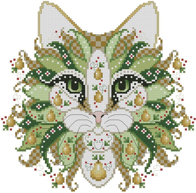 Colorful Cats: Partridge - Kitty & Me Designs