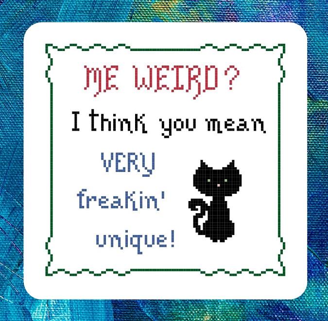 Me, Weird? - Iris Originals
