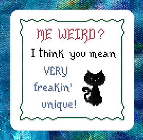 Me, Weird? - Iris Originals