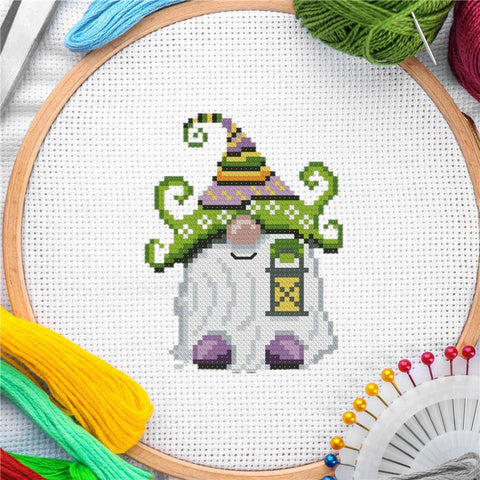 Whimsical Gnome Spooky - PinoyStitch
