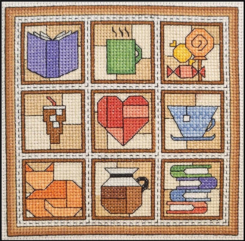 Quilt Blocks 17: Coffee Break - Rogue Stitchery