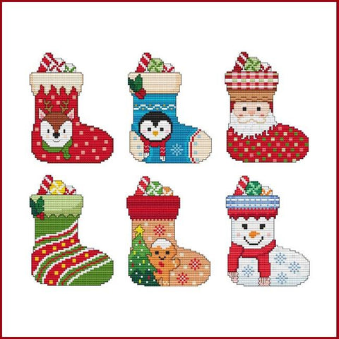 Christmas Stockings - Cross Stitch Wonders