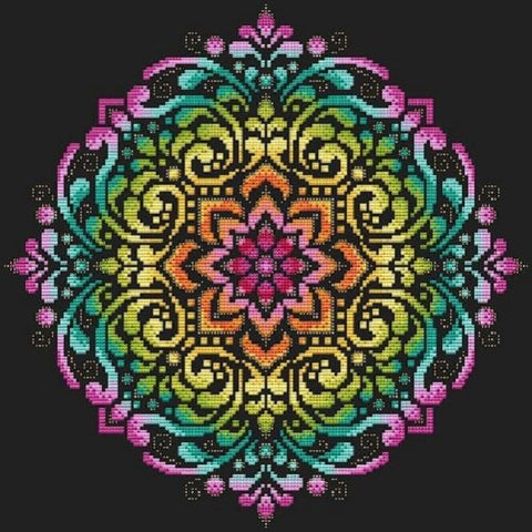 Full Rainbow Mandala - Shannon Christine Designs