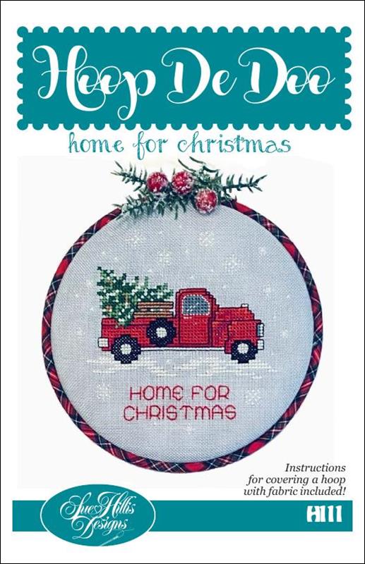 Hoop De Doo: Home For Christmas - Sue Hillis Designs
