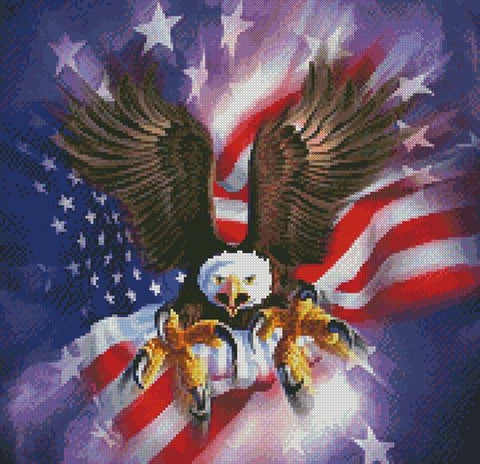 Mini Eagle Burst - Artecy Cross Stitch