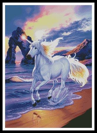 Unicorn Beach - Artecy Cross Stitch