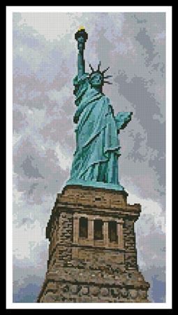 Statue Of Liberty - Artecy Cross Stitch