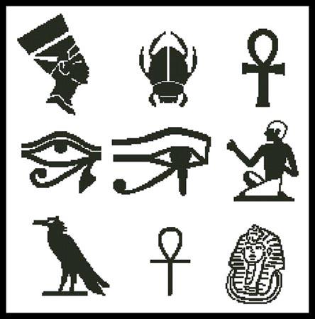 Egyptian Motifs - Artecy Cross Stitch