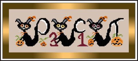 October Cats - Stitch N Needs