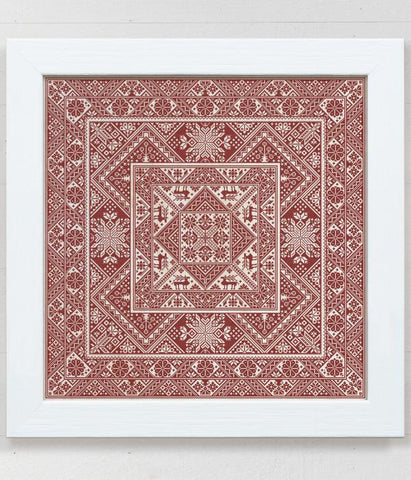 A Winter Kaleidoscope - Modern Folk Embroidery