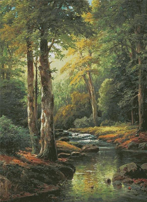 Waldbach (Large) - Artecy Cross Stitch