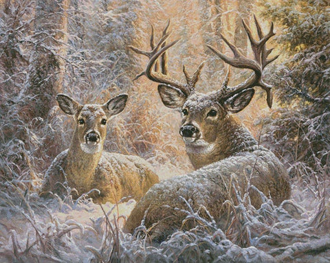 Snowy Seclusion (Large) - Artecy Cross Stitch