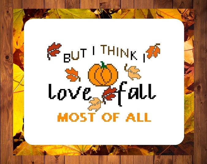 I Love Fall - Iris Originals