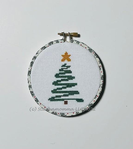 Magnificent Mini: Abstract Christmas Tree - Stitchnmomma