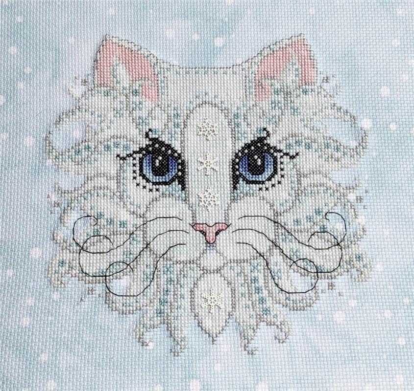 Colorful Cats: Frosty - Kitty & Me Designs