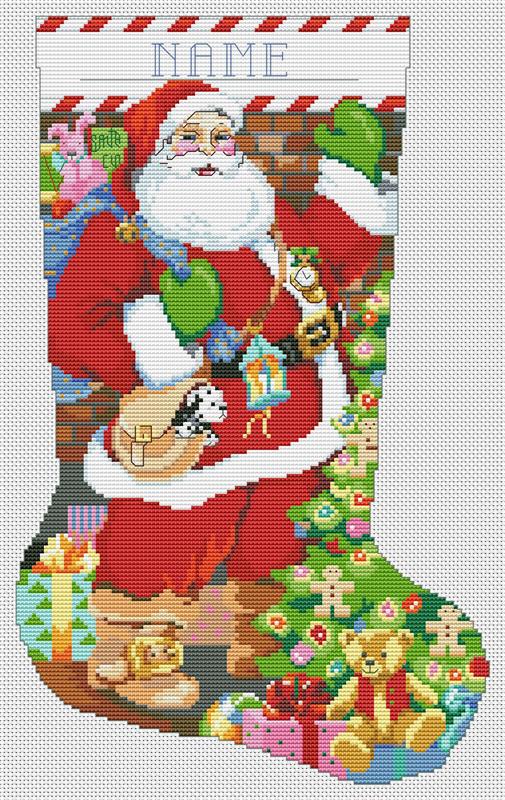 Christmas Eve Stocking - Kooler Design Studio