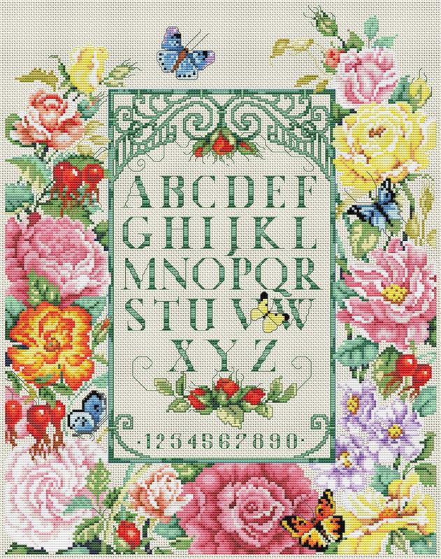 Rose Garden Sampler - Kooler Design Studio