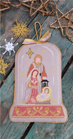 Glass Cloche Mini Series: Nativity - Twin Peak Primitives