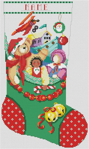 Chock Full Of Toys Stocking - Kooler Design Studio
