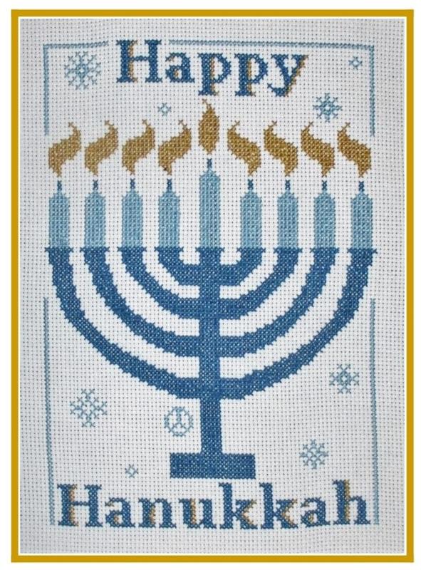 Happy Hanukkah - Stitcherhood