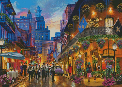 The Big Easy, New Orleans (Large) - Artecy Cross Stitch