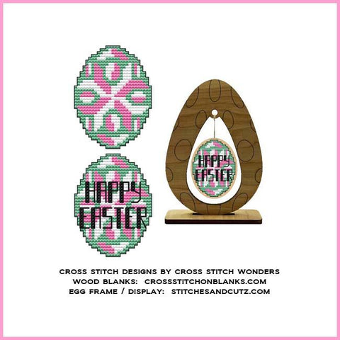 Easter Egg Quilt Block 3 - Cross Stitch Wonders