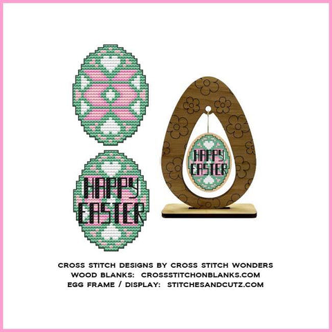 Easter Egg Quilt Block 4 - Cross Stitch Wonders