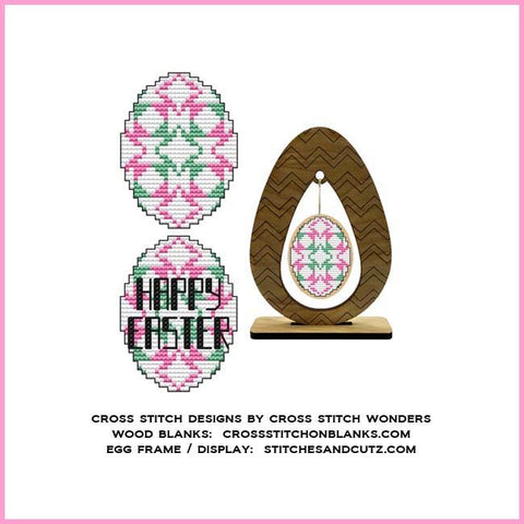 Easter Egg Quilt Block 7 - Cross Stitch Wonders