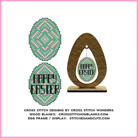 Easter Egg Quilt Block 8 - Cross Stitch Wonders