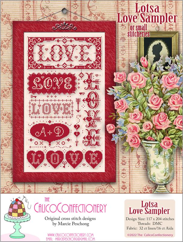 Lotsa Love Sampler Of Smalls - Calico Confectionary