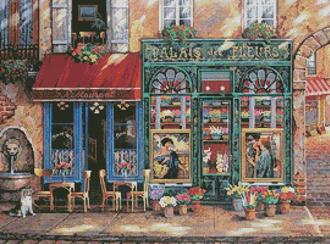 Palais des Fleurs (Crop) - Artecy Cross Stitch