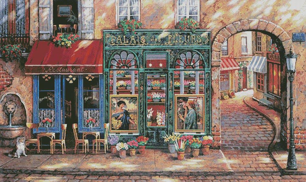 Palais des Fleurs (Large) - Artecy Cross Stitch