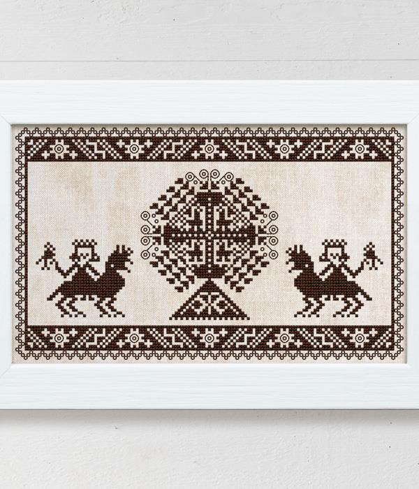 The Riders Of Marken - Modern Folk Embroidery