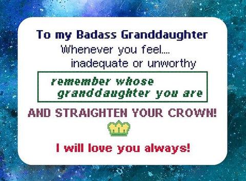 Badass Granddaughter - Iris Originals