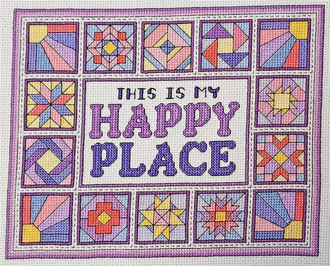Happy Place - Rogue Stitchery