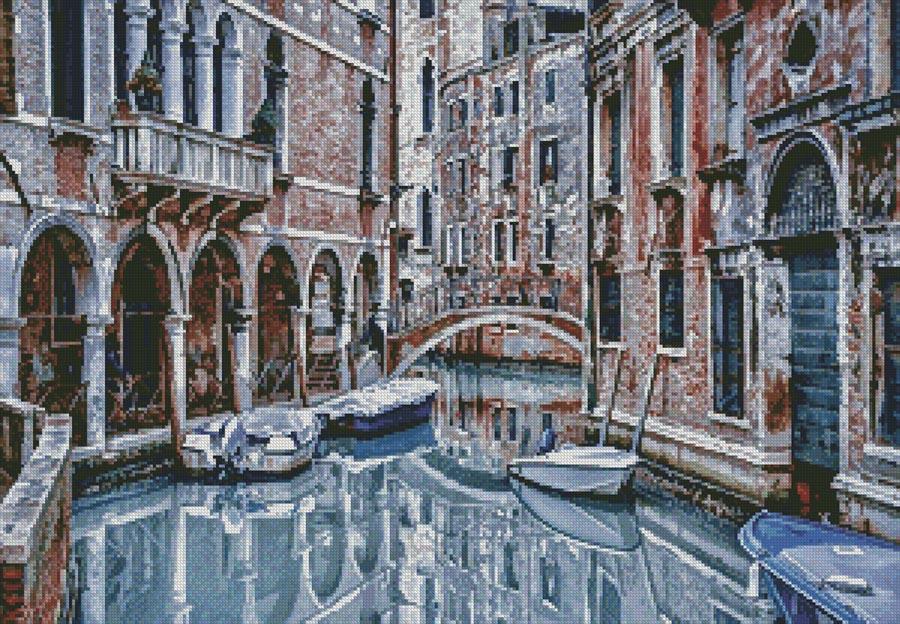 Venice Canal - Artecy Cross Stitch