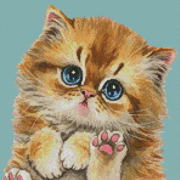 Mini Cat 114 - Artecy Cross Stitch