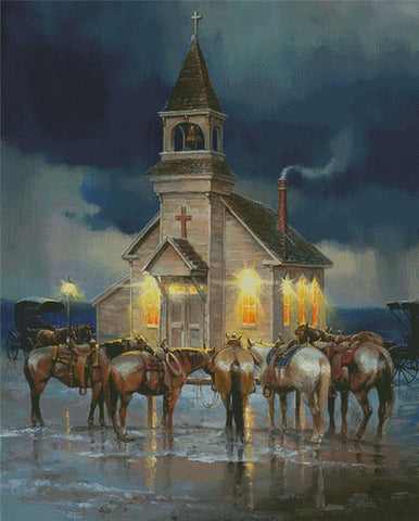 Last Day Of The Drought (Large) - Artecy Cross Stitch